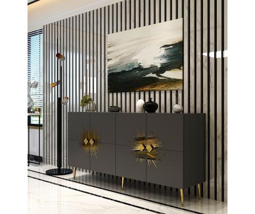 Nida KB150 - Anthracite, Gold