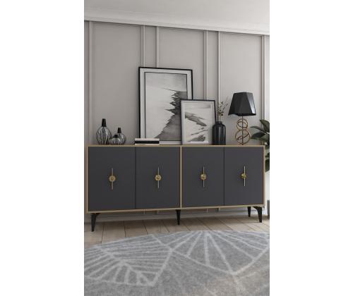 Figora - Sapphire Oak, Anthracite