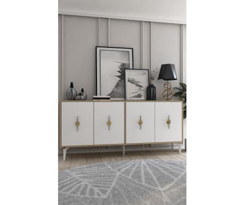 Figora - Sapphire Oak, White