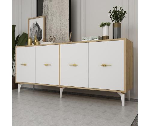 Sinta - Sapphire Oak, White