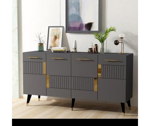 Moda - Anthracite, Gold