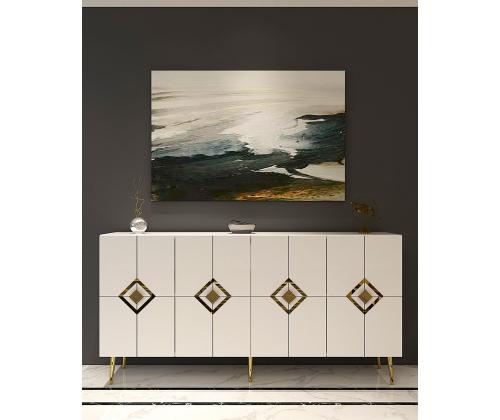 Robber KB150 - White, Gold