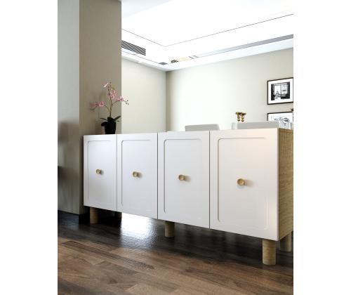 Rosalinda KB150 - Sapphire Oak, White