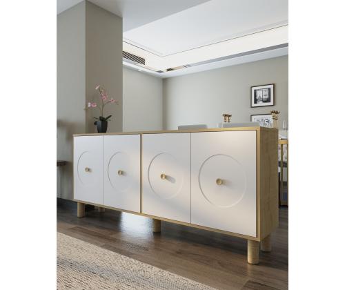 Deren KX180 Bohem - Sapphire Oak, White