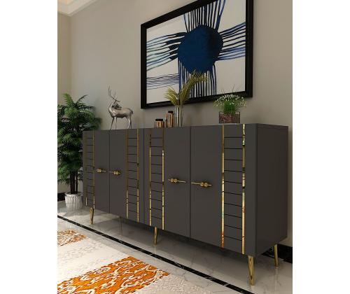 Imre - Anthracite, Gold