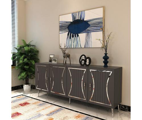 Tean - Anthracite, Silver