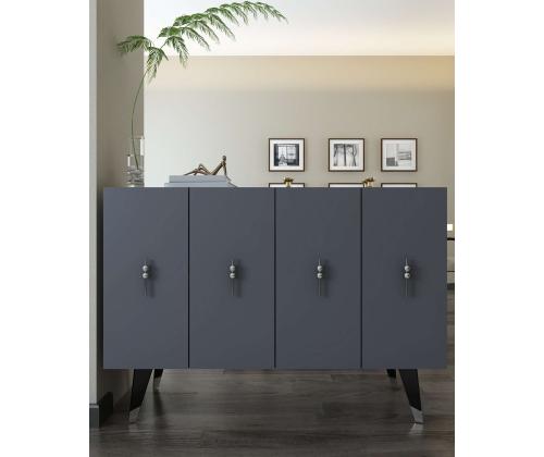 8167KM-32 - Anthracite, Silver