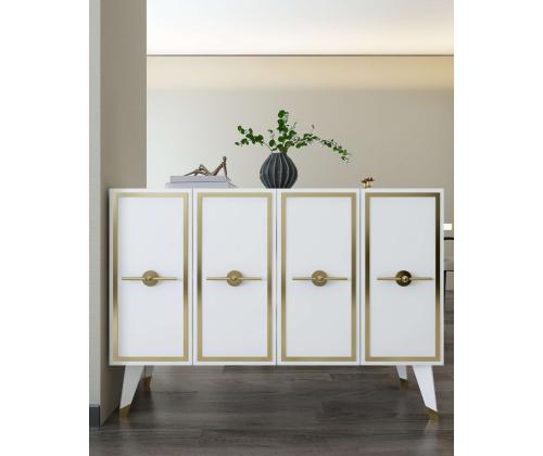 8174KM-32 - White, Gold