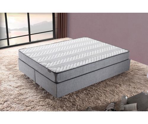 Silver 140x190 cm Double Size Firm Mattress