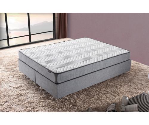 Silver 160x200 cm Double Size Firm Mattress