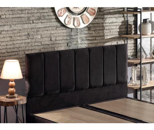 Ela Double - Black (160 x 200)