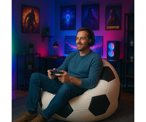 Football Big - Black, White