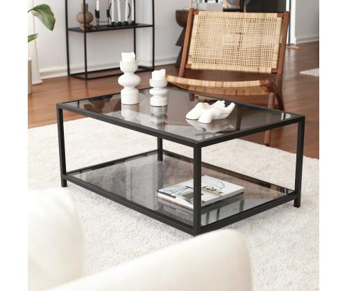 Kohvilaud Astro sehpa / füme temperli cam S400F