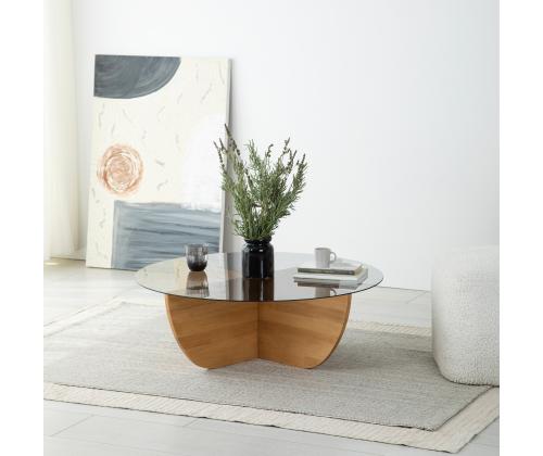 Kohvilaud Lily Wood - Fume, Oak