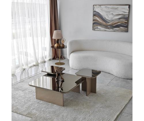 Kohvilaud Jazz - Beige, Bronze