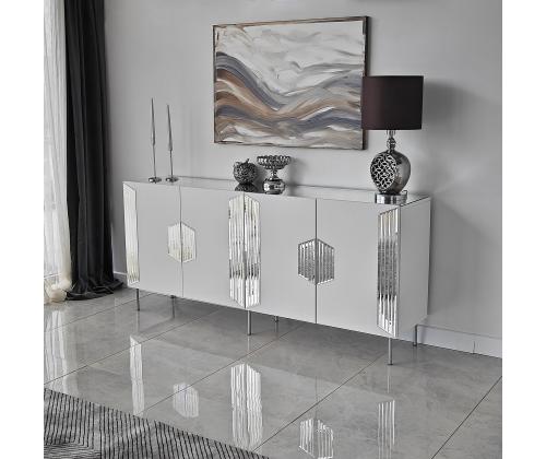 Dubai - White, Silver