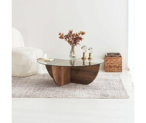 Kohvilaud Lily - Walnut