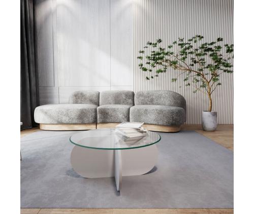 Kohvilaud Bubble - White