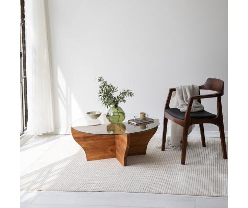 Kohvilaud Amphora - Chestnut