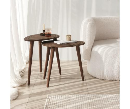 Mööblikomplekt lauad Sweet Set - Walnut