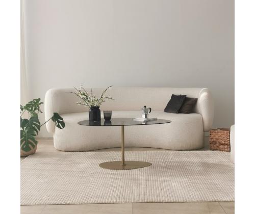 Kohvilaud Porto - Dark Grey, Gold