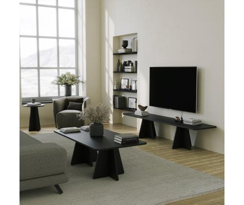 Kohvilaud Mushroom - Black