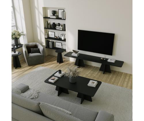 Kohvilaud Mushroom - Black