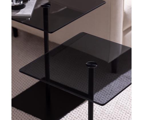 Kohvilaud Elegante 2 - Black, Fume