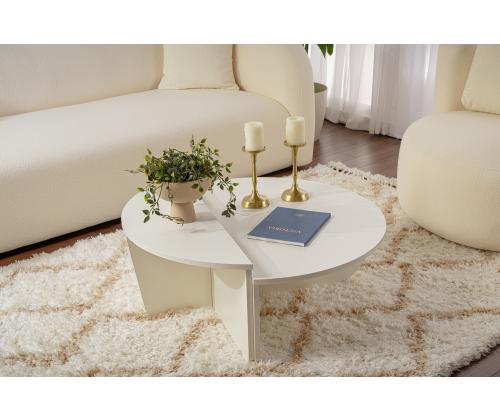 Kohvilaud Orion - Wood White