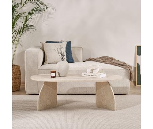 Kohvilaud Melina - Travertine