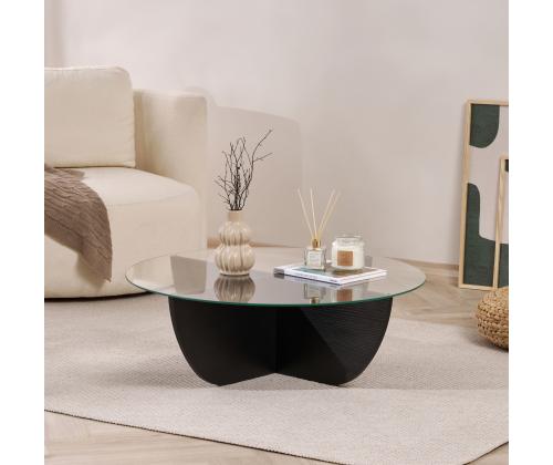 Kohvilaud Liya - Wood Black