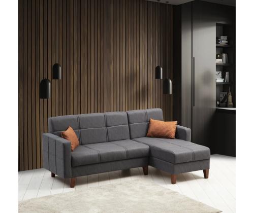 Diivan Polya - Dark Grey