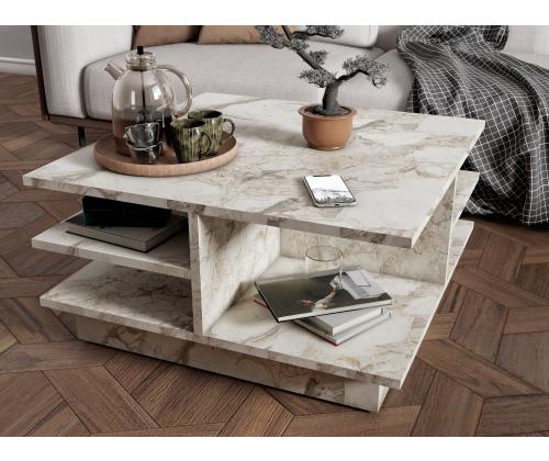 Kohvilaud Skull - Ephesus Marble
