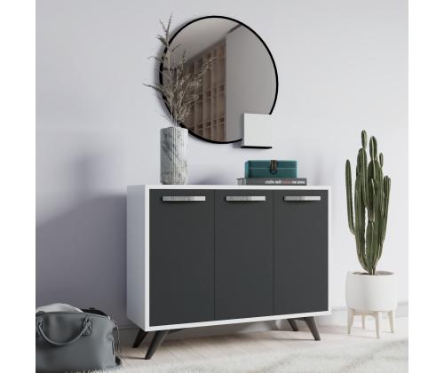 Piffa - White, Anthracite