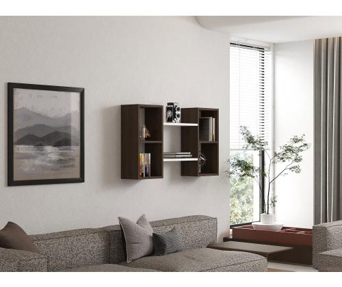 Bambi - White, Walnut