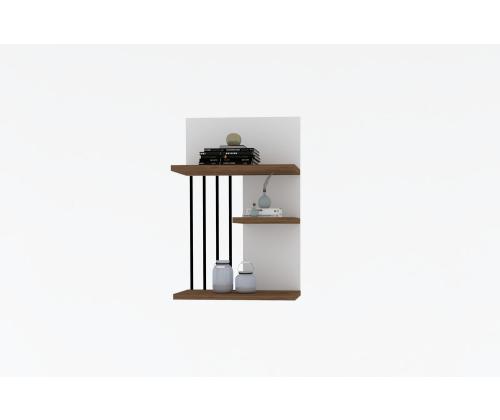 Nezma - White, Walnut