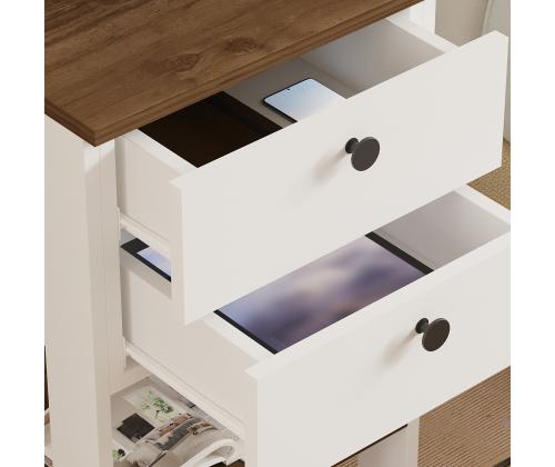 Ruzisa - White, Walnut