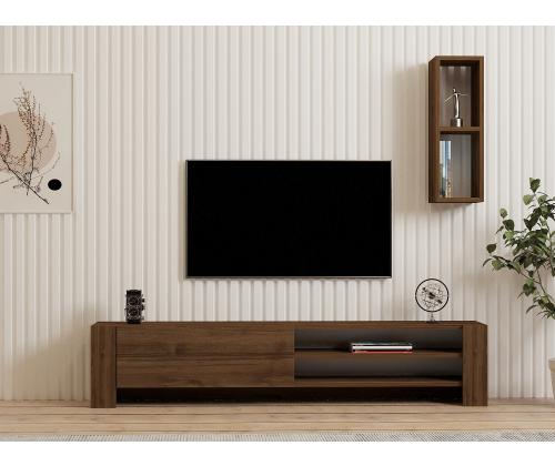 TV laud Naz - Walnut