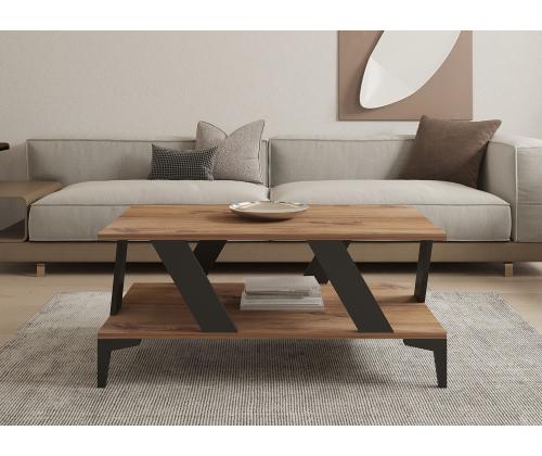 Kohvilaud Tabla - Anthracite, Atlantic Pine