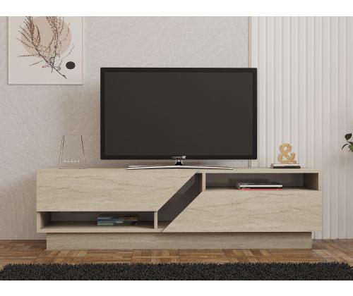 TV laud Koza - Travertine