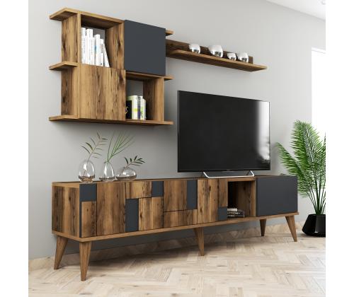 TV laud Madrid - Anthracite