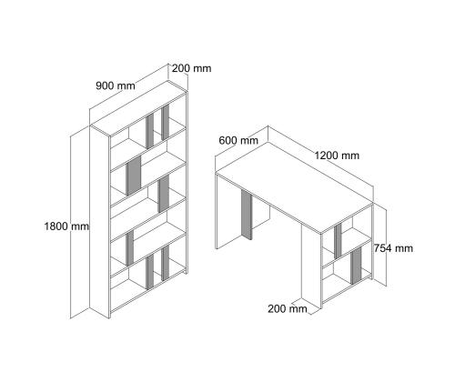 Lima - Walnut, Anthracite