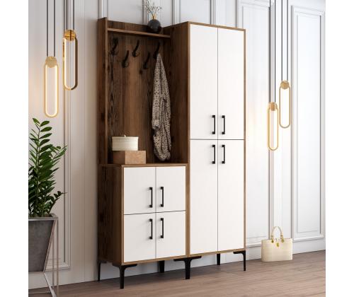 Berlin BA - Walnut, White