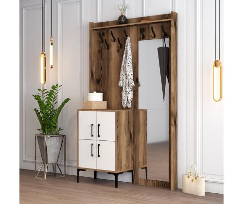 Berlin BC - Walnut, White