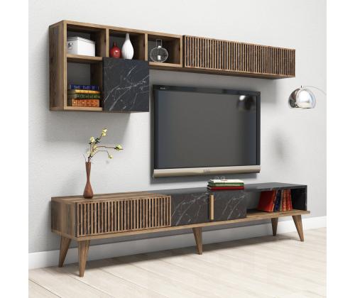 Milan - Walnut, Black