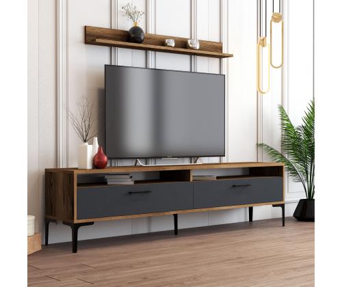 Istanbul - Walnut, Anthracite