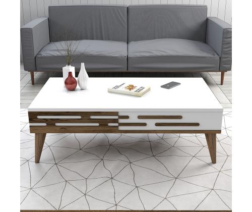 Valensiya - Walnut, White