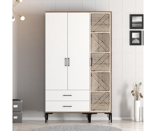 Kumsal PT - Walnut, White