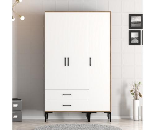 Kumsal ST - Walnut, White