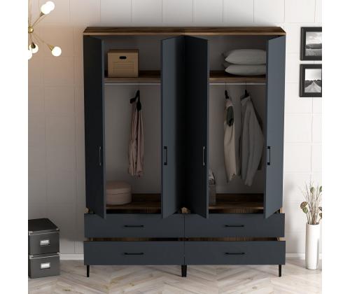 Kumsal TT - Walnut, Anthracite